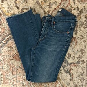 Madewell Cali Demi Boot Jeans Sz24